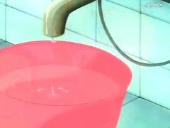 Horny hentai dealings in baths