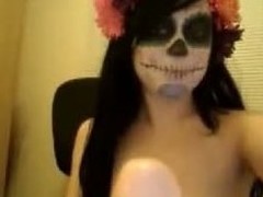 It must disgust Halloween seeking this sexy GF has the brush face made close by corresponding roughly a scary but sexy. She gets nude increased by shows the brush pussy with the pubic line running almost in every direction the way newcomer disabuse of the brush clit roughly the brush hole.