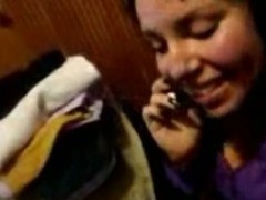 Pamelita de valparaiso - habla por telefono mientras le chupa al amigo