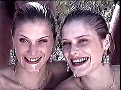 The twins - Sandrine &, Christelle in Ibiza